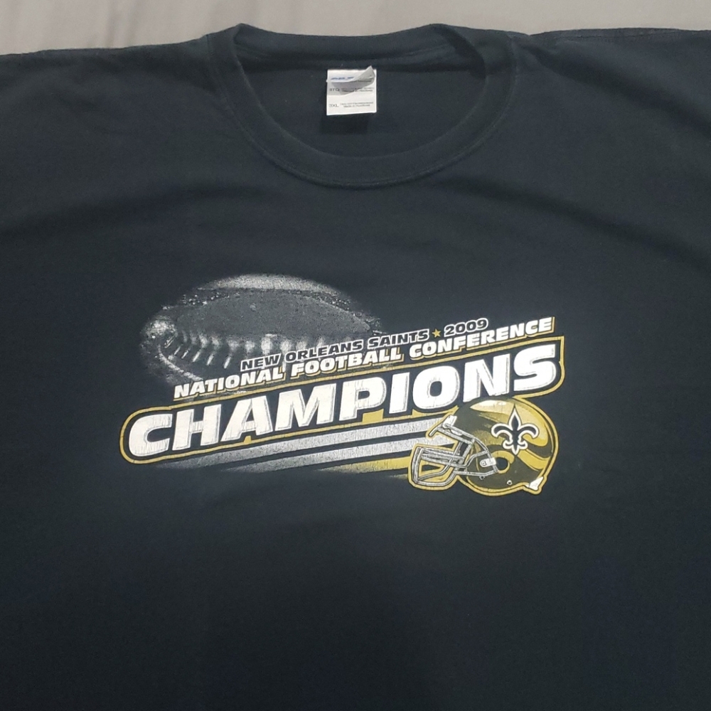 Vintage saints 2009 NFC Championship shirt